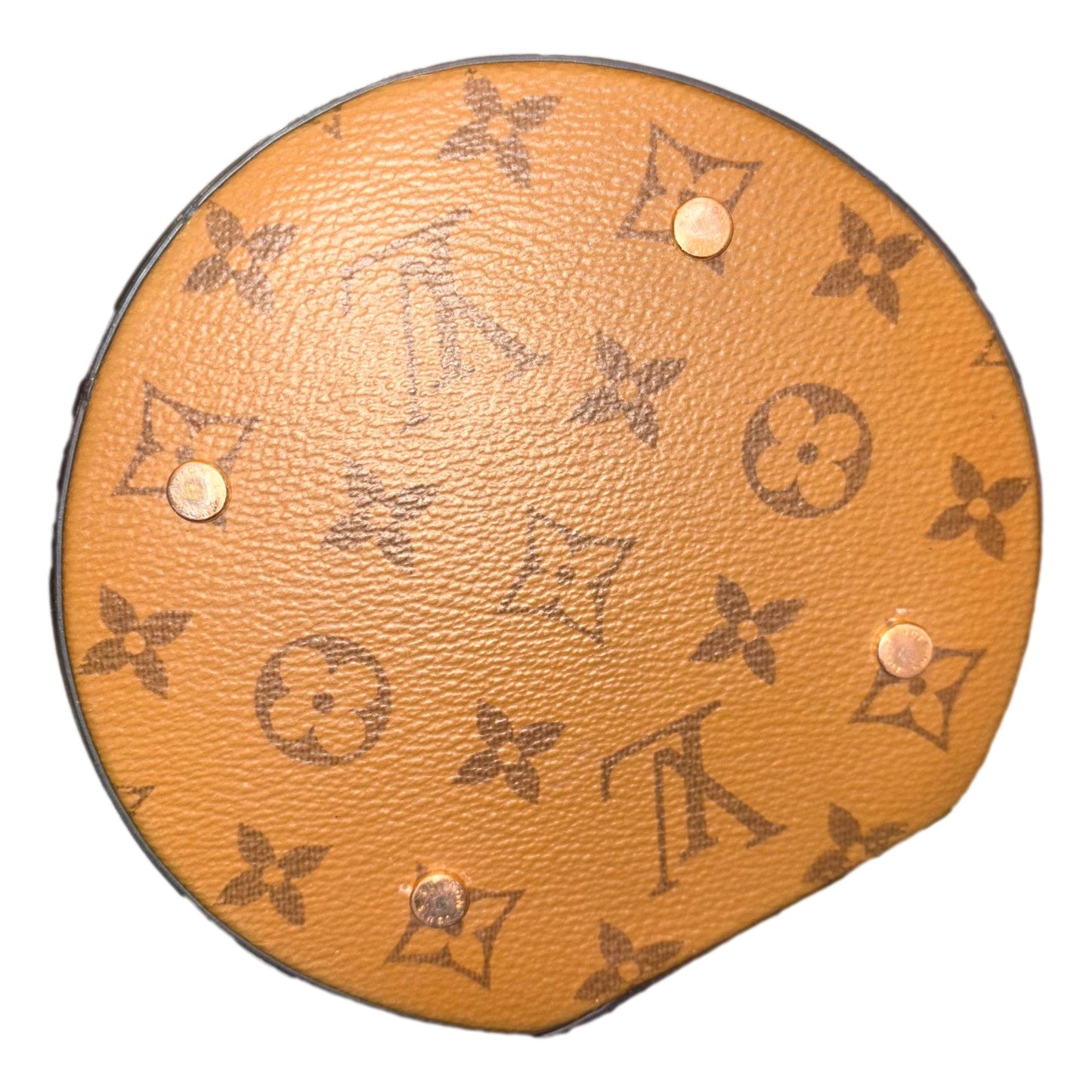 Louis Vuitton Cannes Reverse Monogram Black and Brown Bucket Bag
