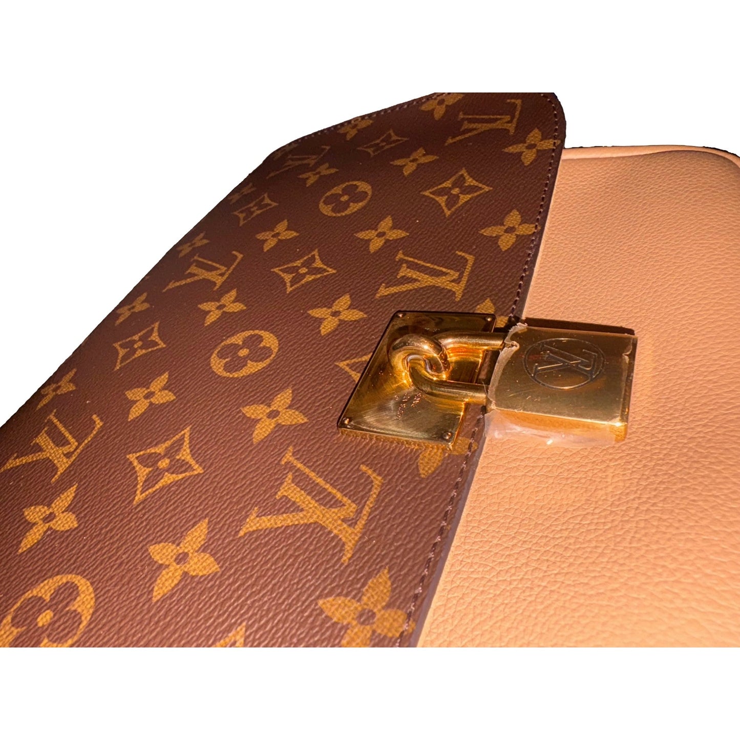 Louis Vuitton Marignan Handbag Monogram Canvas with Leather