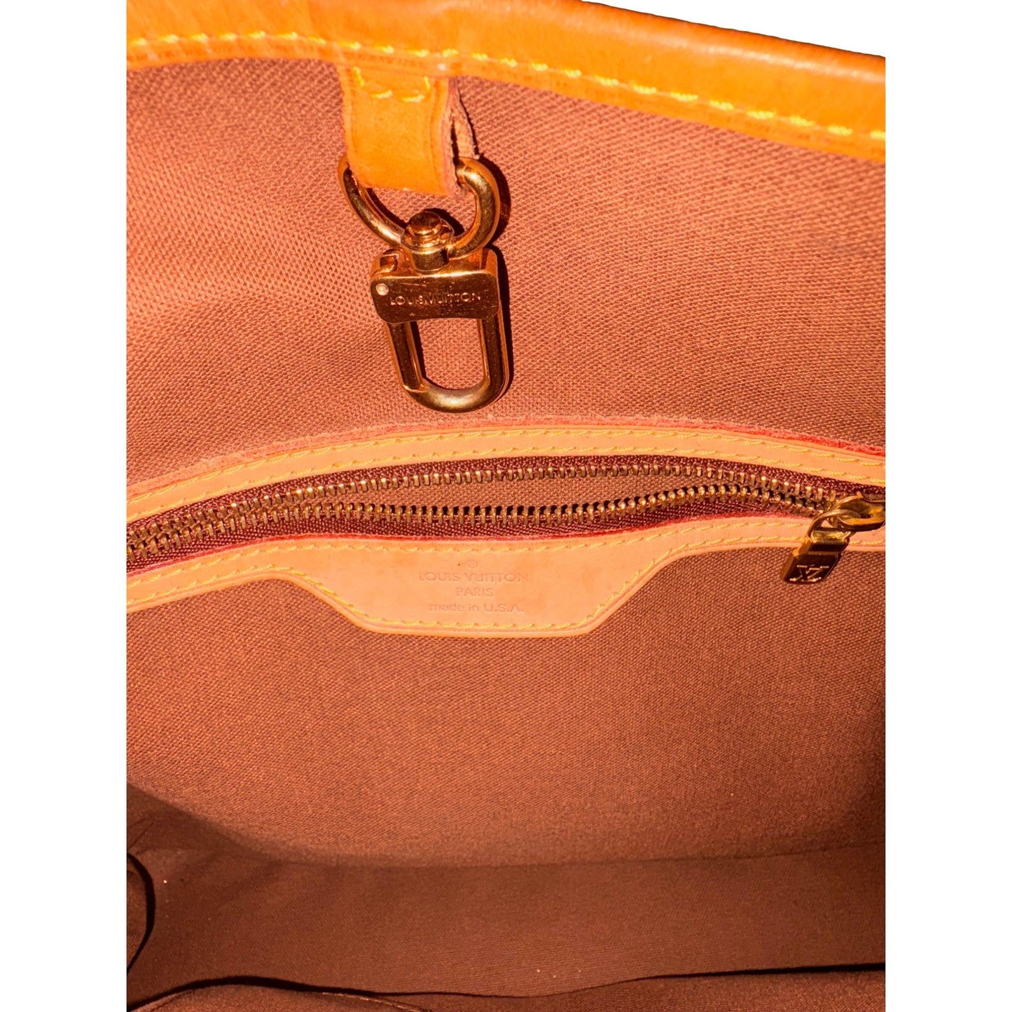 Louis Vuitton Batignolles Handbag Monogram Canvas Vertical