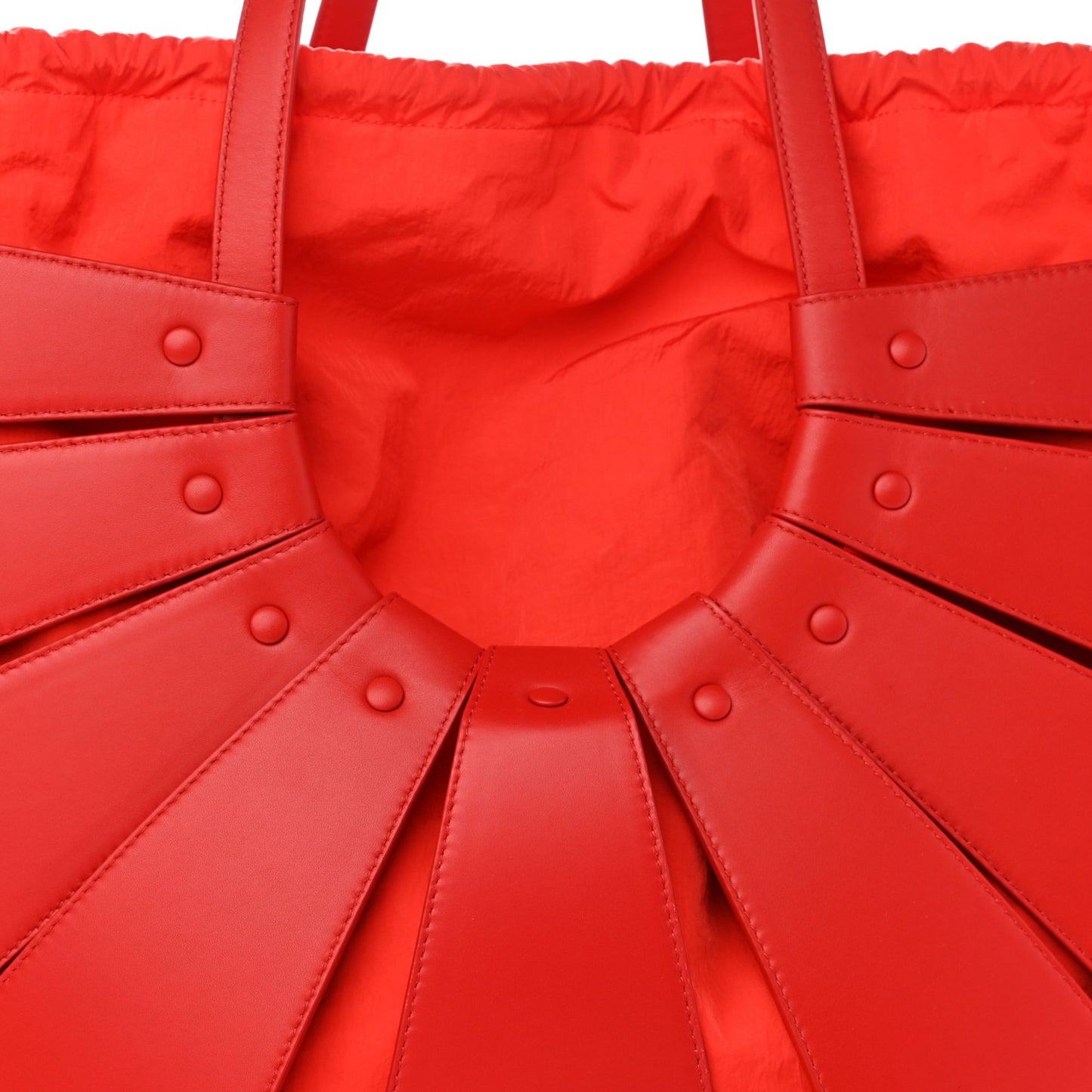 Bottega Veneta The Shell Bag 'Chili Tomato" French Calfskin