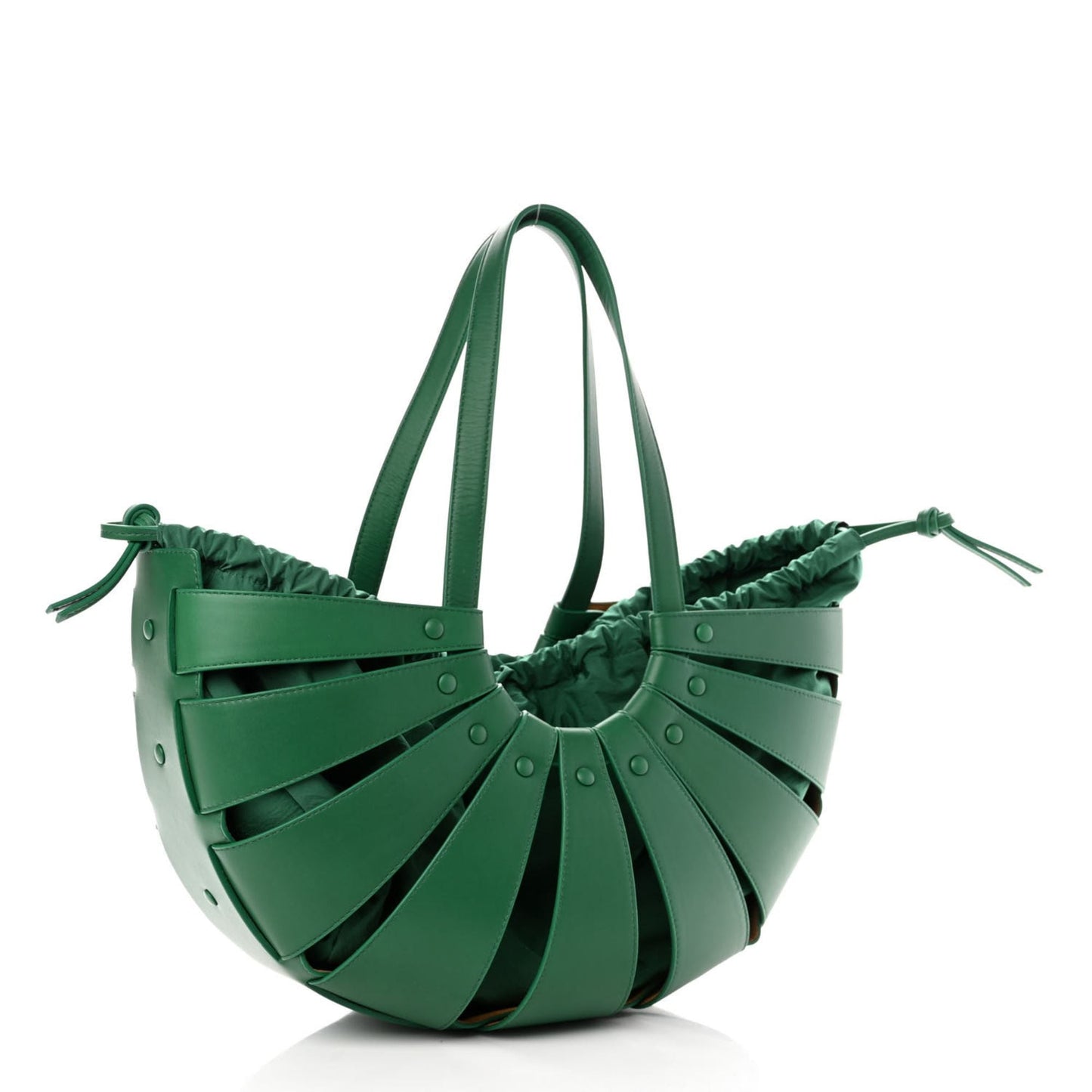 Bottega Veneta The Shell Bag 'Racing Green" French Calfskin