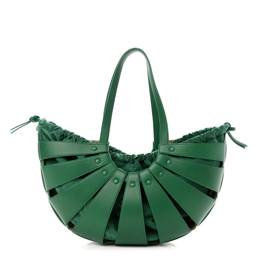 Bottega Veneta The Shell Bag 'Racing Green" French Calfskin