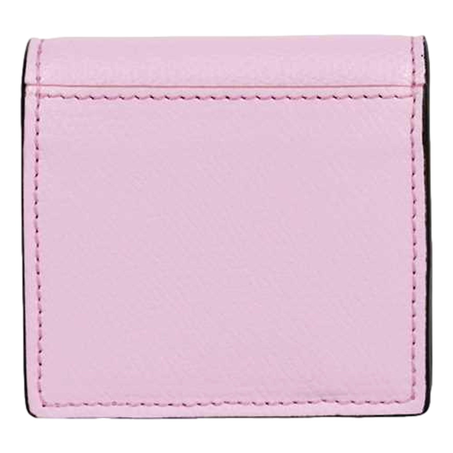 Fendi Calf Leather F logo Lavanda Pink Leather Coin Case 8M0459