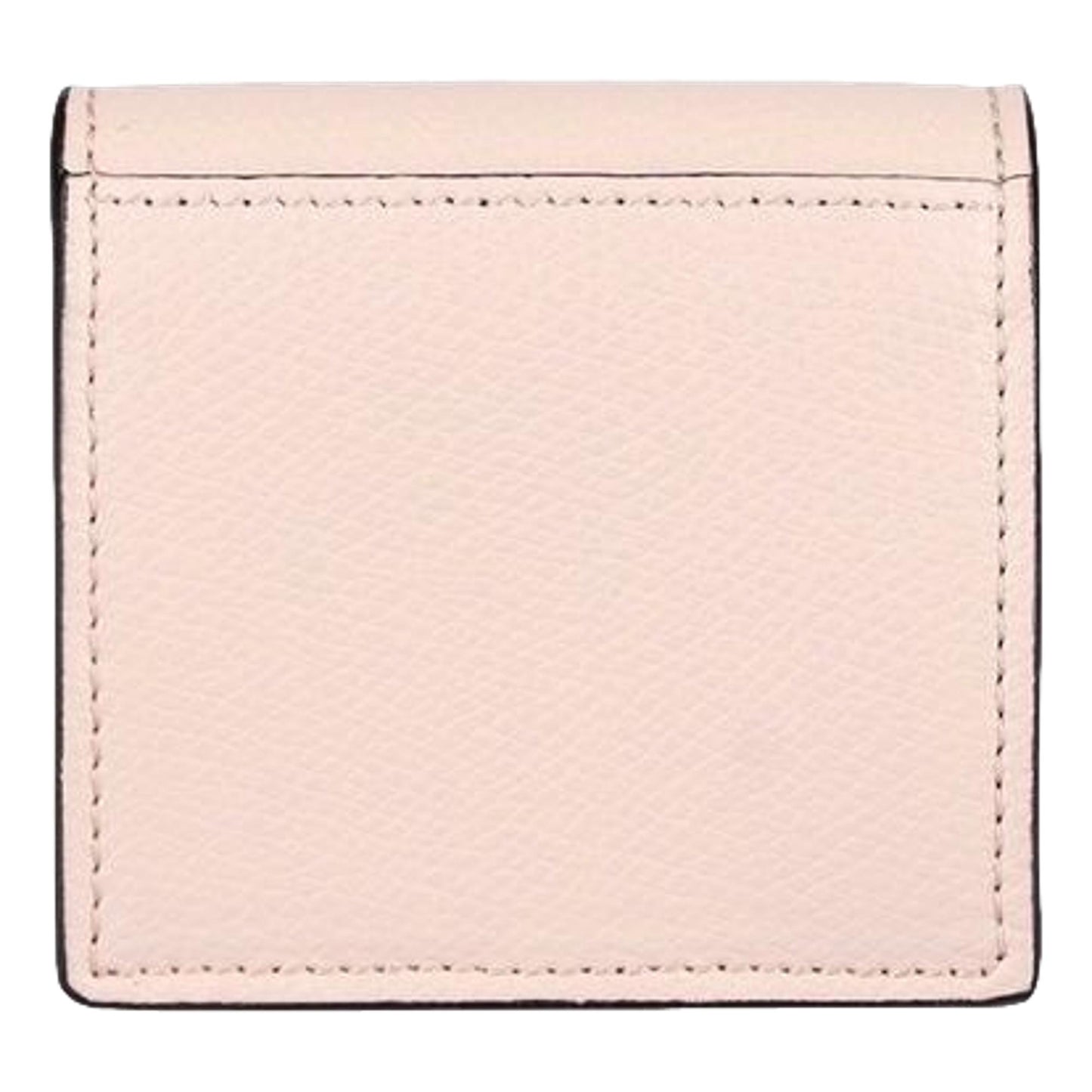 Fendi Calf Leather F Logo Poudre Pink Leather Coin Case 8M0459