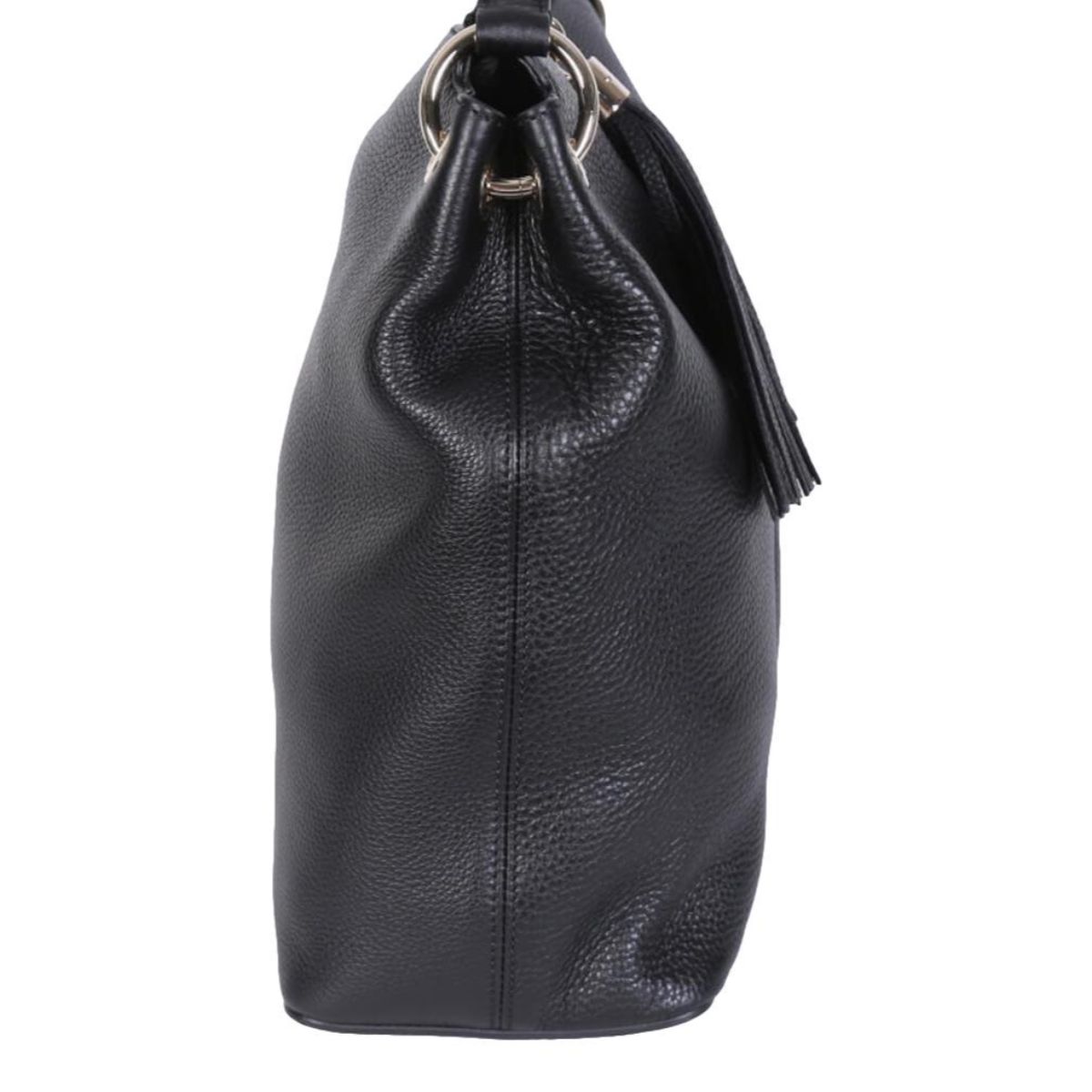 Gucci Black GG Disco Soho Leather Hobo Handbag 536194