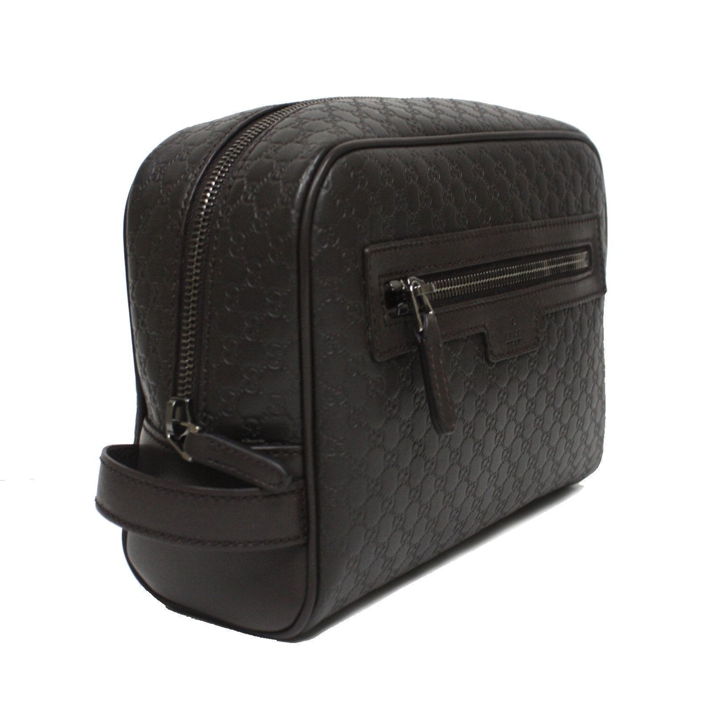 Gucci Mens Microguccissima Black Toiletry Bag 419775