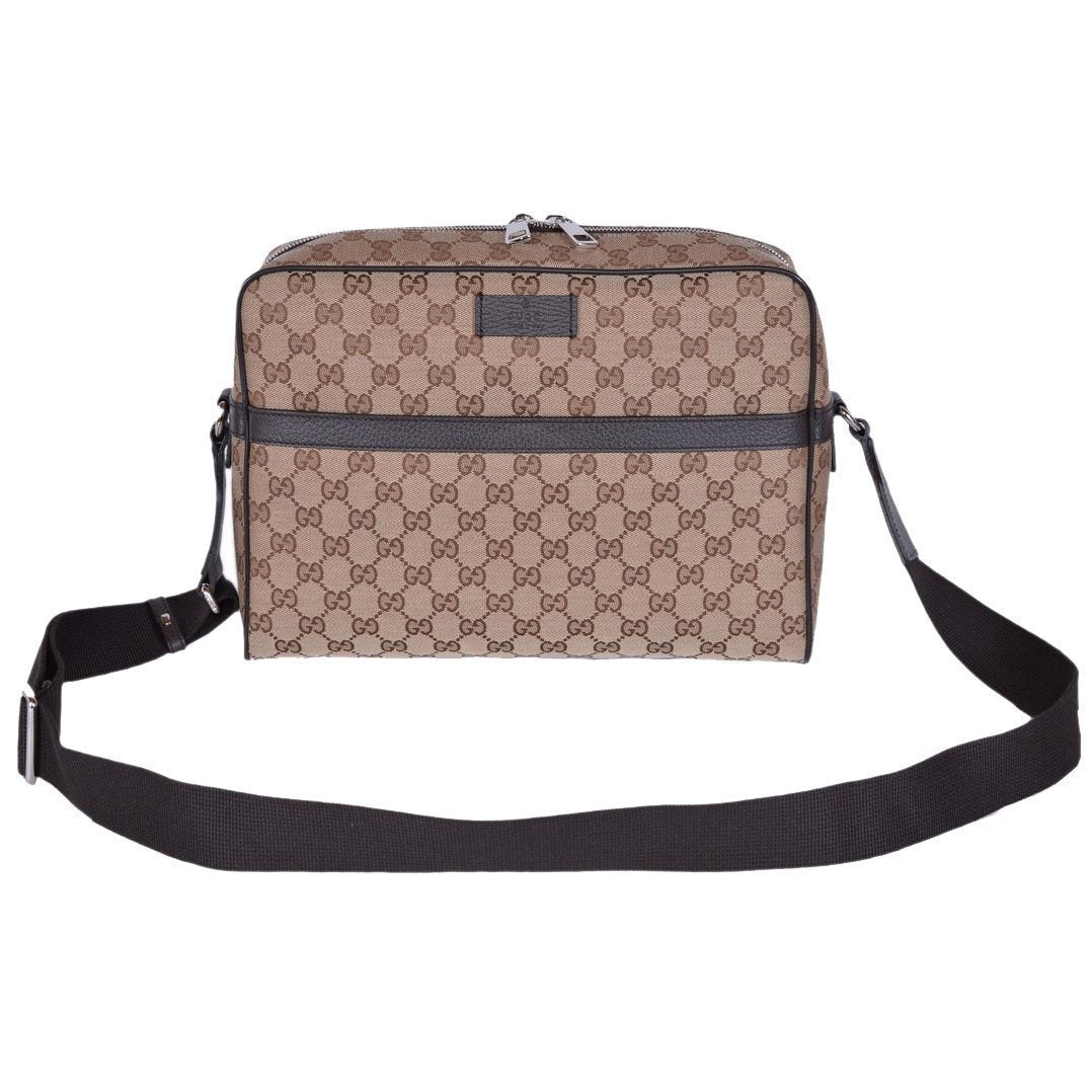 Gucci Original GG Canvas Camera Case Messenger Bag 449173