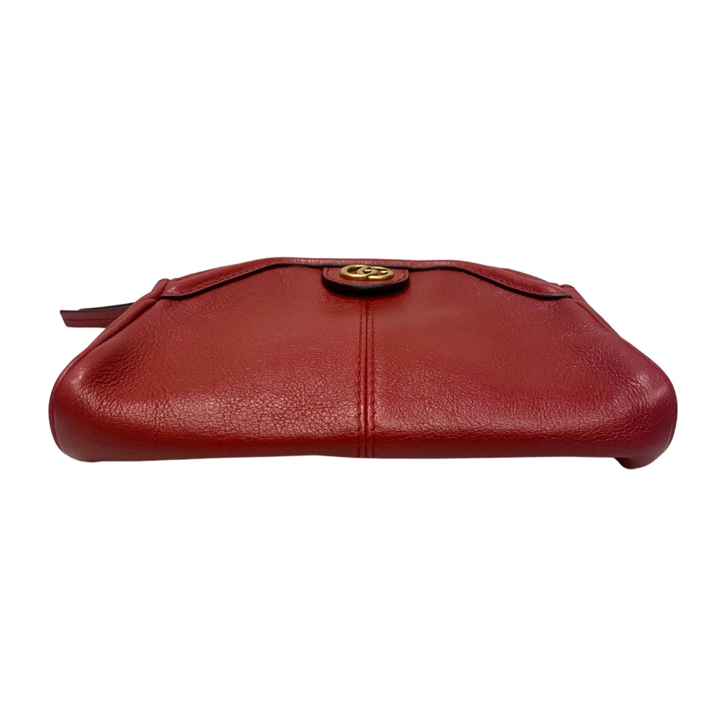 Gucci Rebelle Red Calf Leather Clutch Bag 517735