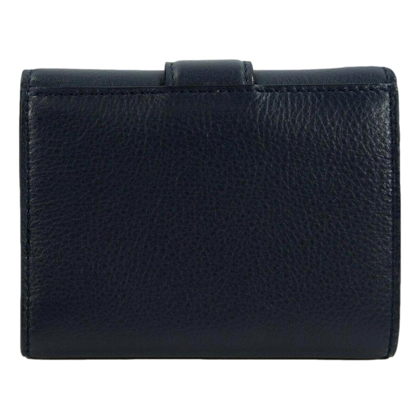 Jimmy Choo Cheri Dark Blue Leather Trifold Walllet 0SQM | 028