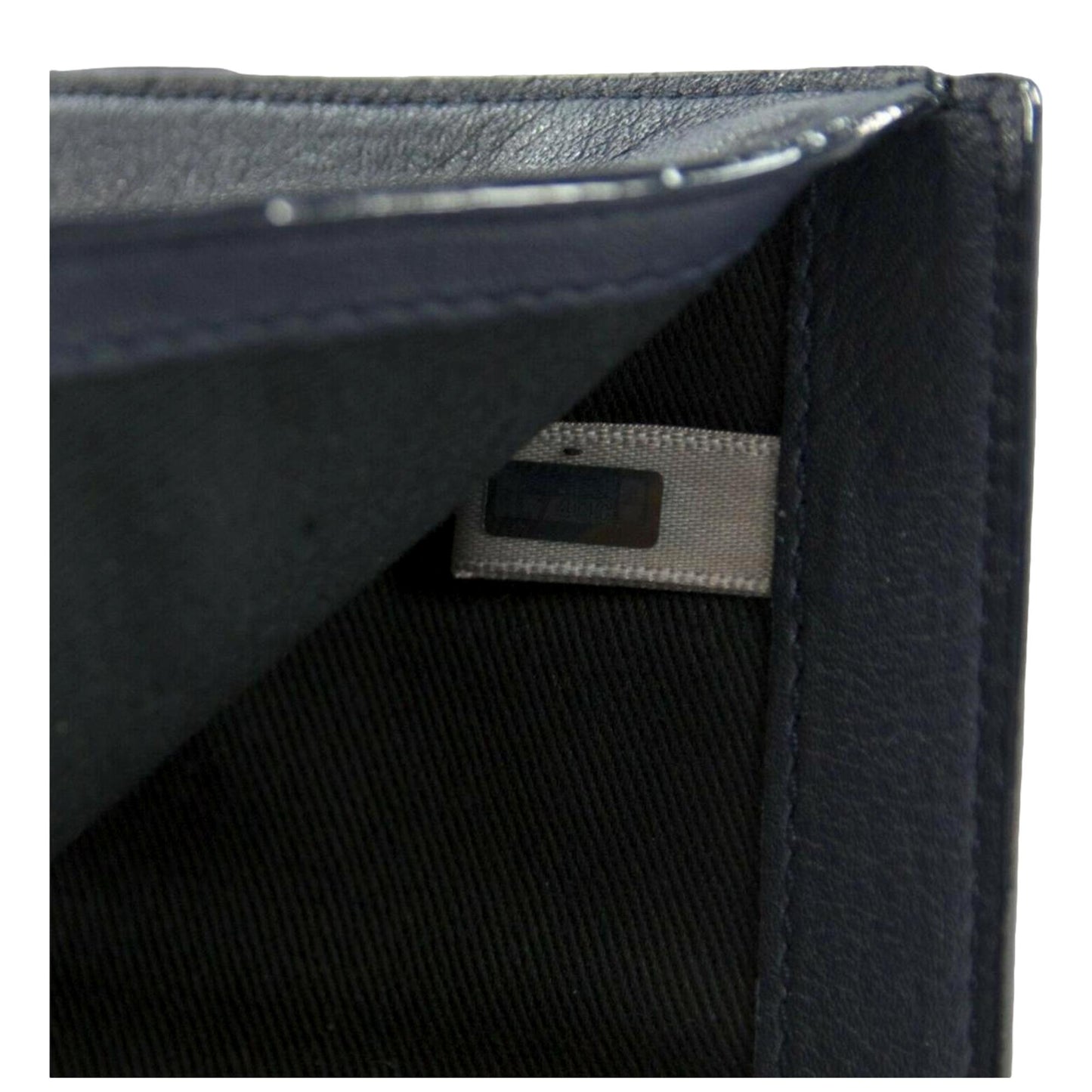 Jimmy Choo Cheri Dark Blue Leather Trifold Walllet 0SQM | 028