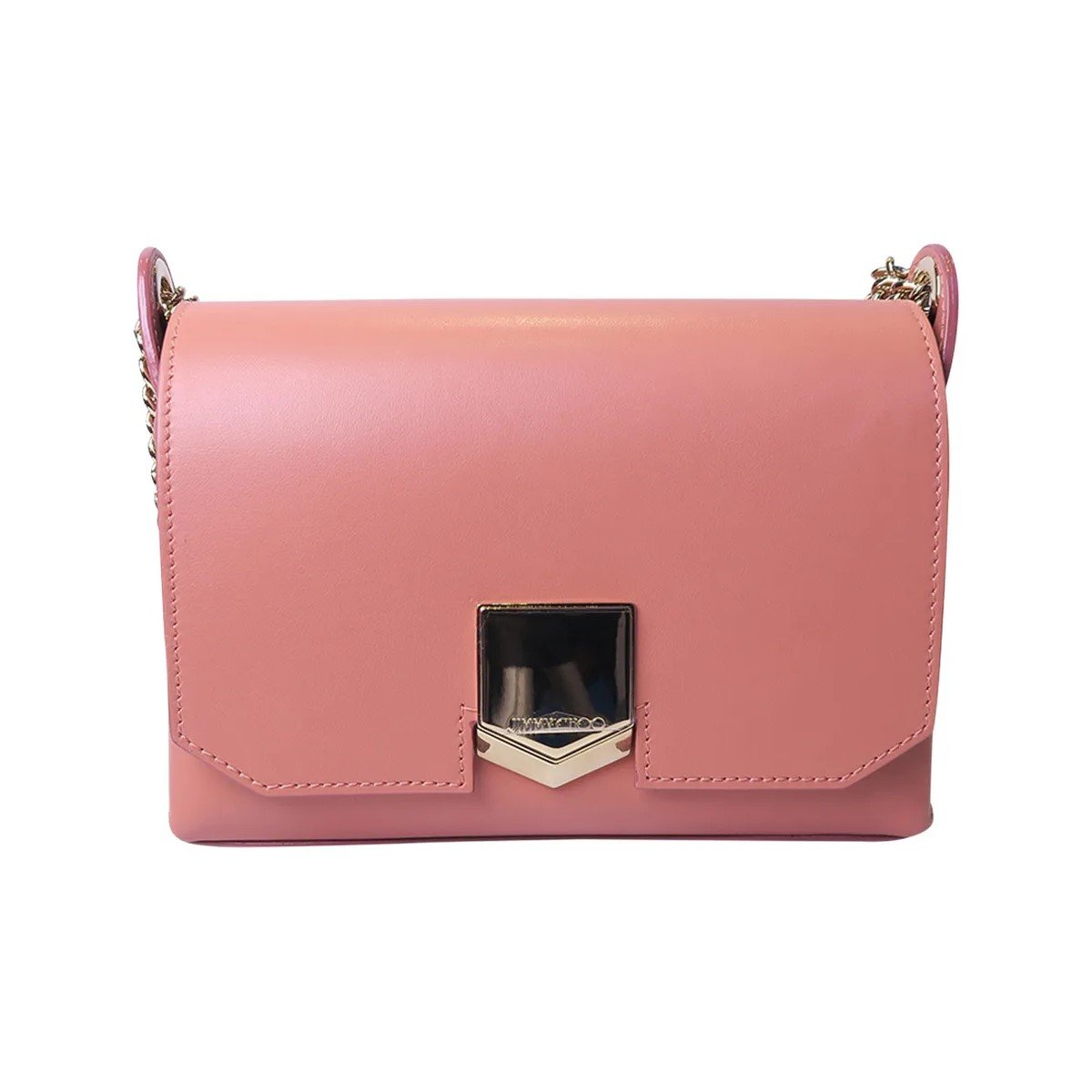 Jimmy Choo Powder Pink Lockett Crossbody Bag OCLF/028