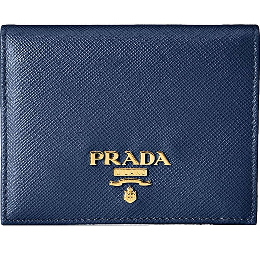 Prada Saffiano Baltico Leather Flap Wallet 1MV204