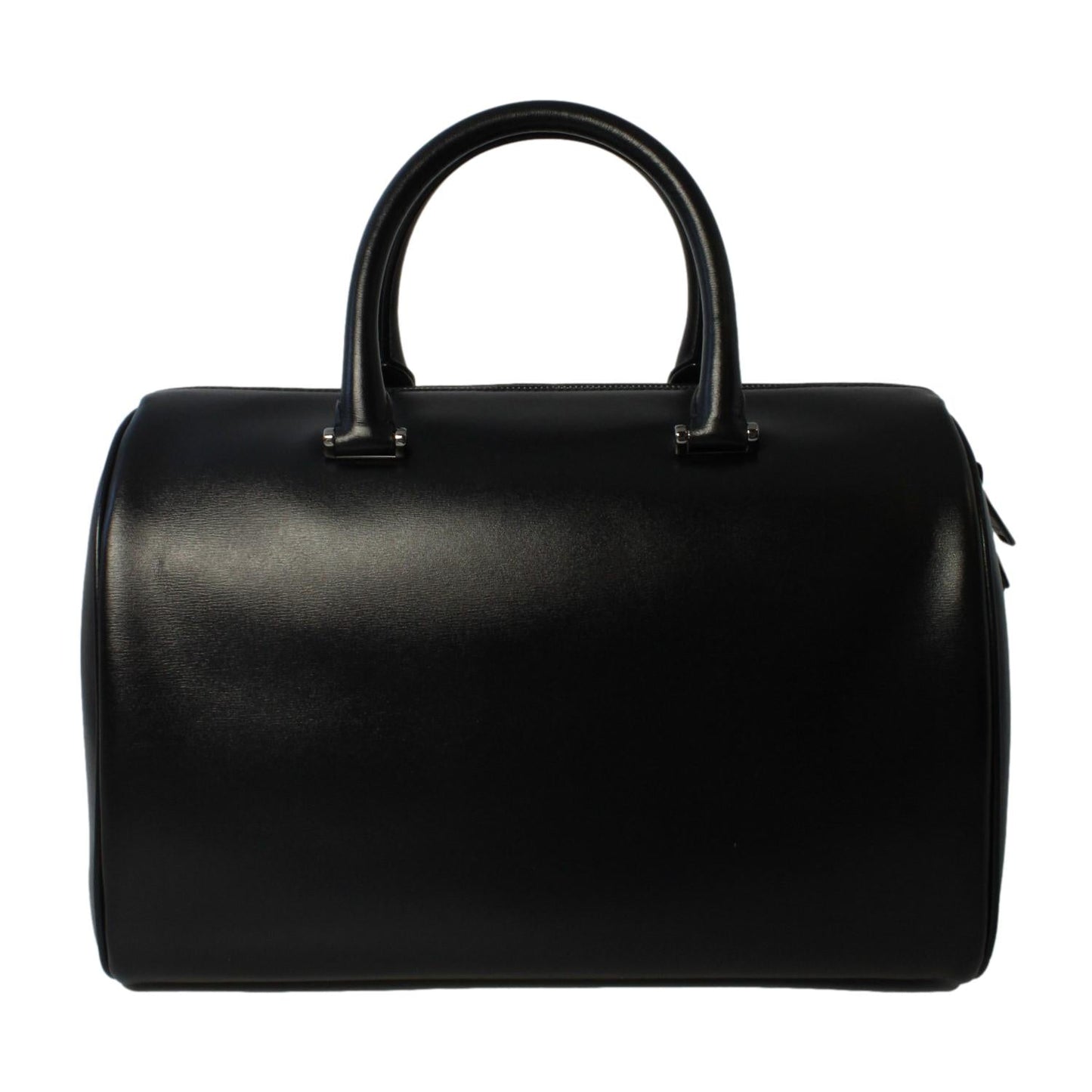 Saint Laurent 12 Hour Calfskin Leather Pony Hair Duffle Bag 533480